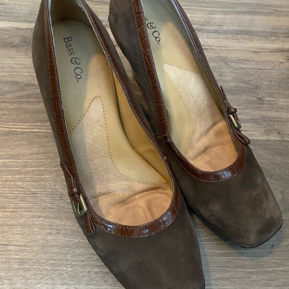 Brown heels